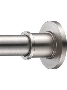 Rustproof Tension Shower Curtain Rod 54-90 Inch - Non-Slip Stainless Steel